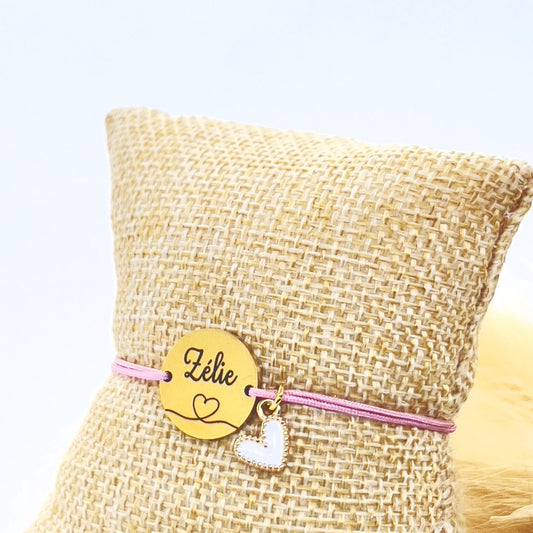 Bracelet personnalisé - bijou gravé, cadeau personnalisé prénom, cadeau anniversaire personnalisé