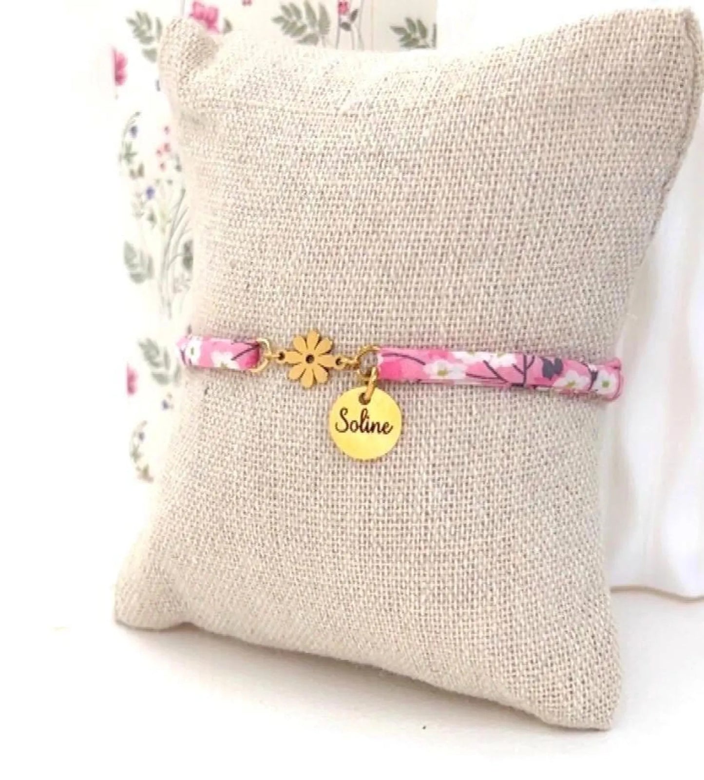 Bracelet en cordon liberty, flower