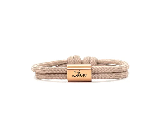 Bracelet personnalisé homme, Luka - bijou personnalisé garçon, bracelet homme